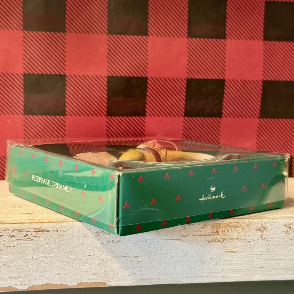1986 Hallmark Rocking Horse #6 Collectors Series Vintage Christmas Ornament